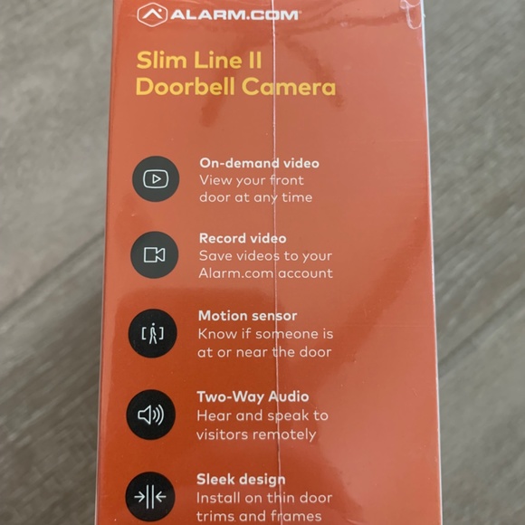 Skybell Slim Line II Silver Wi-fi Video Doorbell (Brand New, Still in Packaging) - Picture 2 of 8